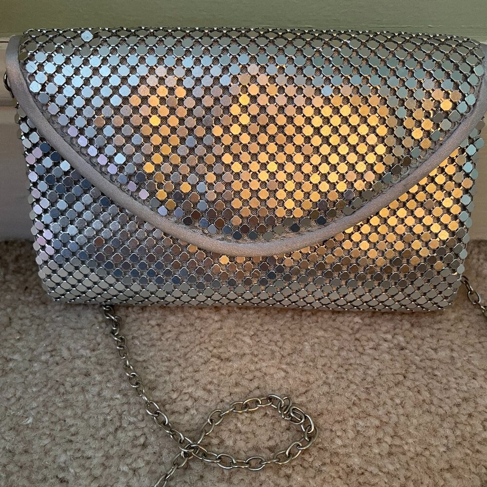 Silver handbag